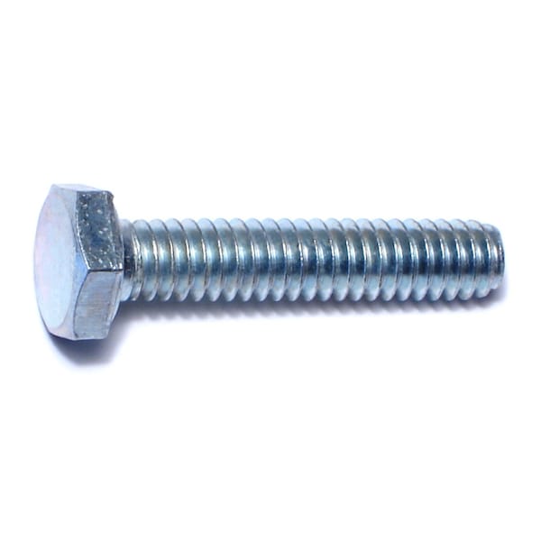 Midwest Fastener 1/4"-20 Hex Head Tap Bolt, Zinc Plated Steel, 1-1/4 in L, 100 PK 00981 - main